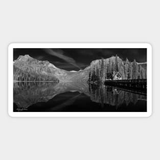 Infrared Emerald Lake Sticker